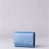 Lakeland Leather Arnside Medium Leather Purse In Reef Blue | Purses & Card Holders