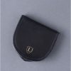 Lakeland Leather Ascari Leather Coin Holder In Black | Wallets & Card Holders