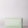 Lakeland Leather Large Leather Purse In Sage Green | Purses & Card Holders