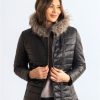 Lakeland Leather Ennerdale Quilted Leather Jacket In Black | Coats & Outerwear